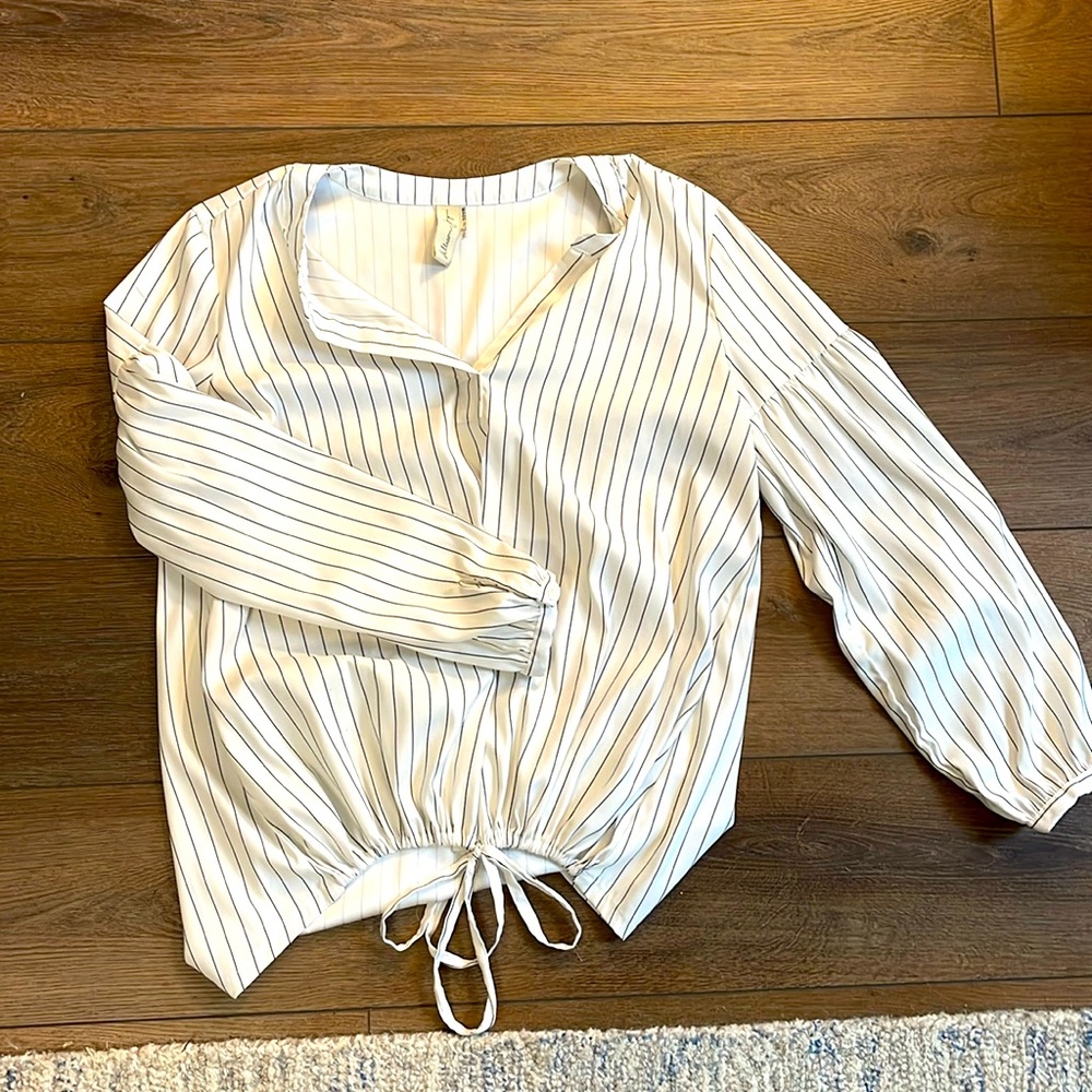 Allison joy silky blouse